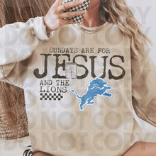 Load image into Gallery viewer, Sundays Are For Jesus & Football Dropdown TRANSFER RHD OCT 25