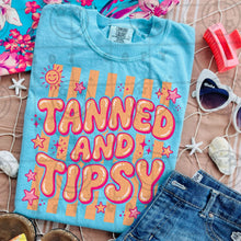 Load image into Gallery viewer, Tanned & Tipsy Stripes TRANSFER HMWK APR 26