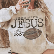 Load image into Gallery viewer, Sundays Are For Jesus & Football Dropdown TRANSFER RHD OCT 25