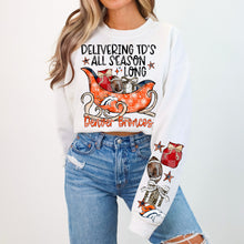 Load image into Gallery viewer, Delivering TD’s All Season Long Team Dropdown SLEEVE OPTION DROPDOWN TRANSFER VIRGO NOV 25