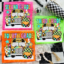Load image into Gallery viewer, Bright School Bus Grades With Teacher Dropdown TRANSFER VIRGO JUNE 25