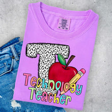 Load image into Gallery viewer, Dalmatian Apple Pencil Occupations DROPDOWN TRANSFER ABD