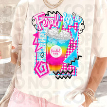 Load image into Gallery viewer, Feral For A OR Junkie DRINK DROPDOWN TRANSFER RHD APR PAL 26