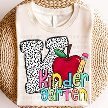 Load image into Gallery viewer, Dalmatian Apple Pencil Grades DROPDOWN TRANSFER ABD