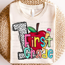 Load image into Gallery viewer, Dalmatian Apple Pencil Grades DROPDOWN TRANSFER ABD