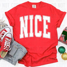 Load image into Gallery viewer, Varsity Christmas Saying Color DROPDOWN TRANSFER SBB SEPT 25