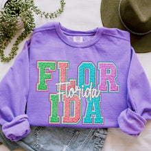 Load image into Gallery viewer, Faux Chenille Pastel States (All 50 states available) DTF TRANSFER