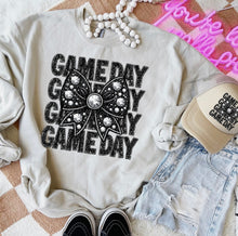 Load image into Gallery viewer, Game Day Stacked Sports Faux Rhinestones DROPDOWN TRANSFER CSD