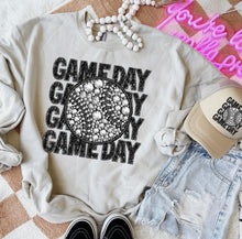 Load image into Gallery viewer, Game Day Stacked Sports Faux Rhinestones DROPDOWN TRANSFER CSD