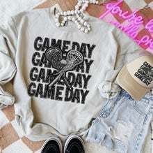 Load image into Gallery viewer, Game Day Stacked Sports Faux Rhinestones DROPDOWN TRANSFER CSD