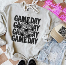 Load image into Gallery viewer, Game Day Stacked Sports Faux Rhinestones DROPDOWN TRANSFER CSD