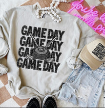 Load image into Gallery viewer, Game Day Stacked Sports Faux Rhinestones DROPDOWN TRANSFER CSD