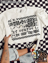 Load image into Gallery viewer, I’m A Small Business Owner DROPDOWN TRANSFER DDD