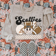 Load image into Gallery viewer, Retro Football Mascots Checkered DROPDOWN TRANSFER TGG