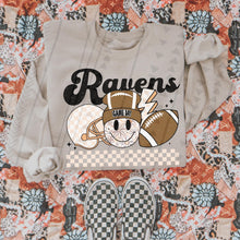 Load image into Gallery viewer, Retro Football Mascots Checkered DROPDOWN TRANSFER TGG