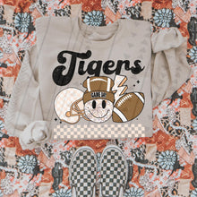 Load image into Gallery viewer, Retro Football Mascots Checkered DROPDOWN TRANSFER TGG