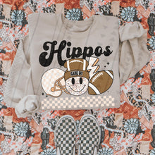 Load image into Gallery viewer, Retro Football Mascots Checkered DROPDOWN TRANSFER TGG