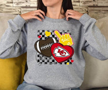 Load image into Gallery viewer, Football Mascot Hearts DROPDOWN TRANSFER DEC SCG