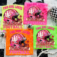 Load image into Gallery viewer, This Girl Loves Football Team Dropdown TRANSFER VIRGO JUNE 25