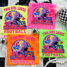 Load image into Gallery viewer, This Girl Loves Football Team Dropdown TRANSFER VIRGO JUNE 25