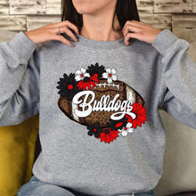 Load image into Gallery viewer, Football Floral Mascot DROPDOWN TRANSFER DEC SCG