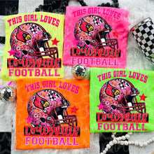 Load image into Gallery viewer, This Girl Loves Football Team Dropdown TRANSFER VIRGO JUNE 25