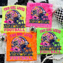 Load image into Gallery viewer, This Girl Loves Football Team Dropdown TRANSFER VIRGO JUNE 25