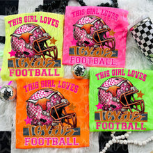 Load image into Gallery viewer, This Girl Loves Football Team Dropdown TRANSFER VIRGO JUNE 25