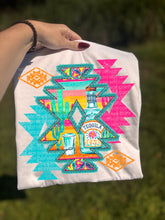 Load image into Gallery viewer, Bright Retro Aztec Tequila TRANSFER SCG OCT 26