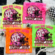 Load image into Gallery viewer, This Girl Loves Football Team Dropdown TRANSFER VIRGO JUNE 25