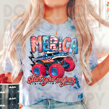 Load image into Gallery viewer, Merica Start Your Engines Truck Dropdown TRANSFER RHD APR 26 | STAR SPANGLED COLLAB RHD X SSD