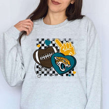 Load image into Gallery viewer, Football Mascot Hearts DROPDOWN TRANSFER DEC SCG