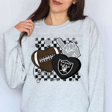 Load image into Gallery viewer, Football Mascot Hearts DROPDOWN TRANSFER DEC SCG