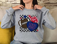 Load image into Gallery viewer, Football Mascot Hearts DROPDOWN TRANSFER DEC SCG