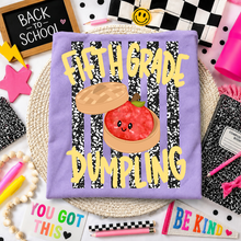 Load image into Gallery viewer, Back To School Dumpling Grades Stripes DROPDOWN TRANSFER TCC JULY 26