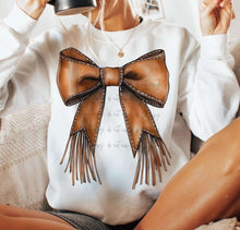 Load image into Gallery viewer, Western Cowgirl Bow TRANSFER