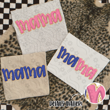 Load image into Gallery viewer, Mama + Mini Faux Embossed Color Dropdown TRANSFER DDD APRIL 25