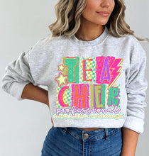 Load image into Gallery viewer, Teacher Professional Dream Builder Neon Multi-Print Letters Bolt & Stars TRANSFER CST JAN 26