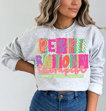 Load image into Gallery viewer, Respiratory Therapist Neon Multi-Print Letters TRANSFER CST JAN 26