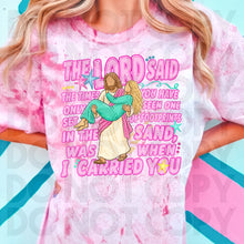Load image into Gallery viewer, The Lord Said I Carried HAIR COLOR DROPDOWN TRANSFER RHD APR 26
