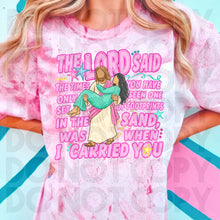 Load image into Gallery viewer, The Lord Said I Carried HAIR COLOR DROPDOWN TRANSFER RHD APR 26