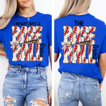 Load image into Gallery viewer, I’m Not Just A Baseball/Softball Mama Dropdown TRANSFER VIRGO MAR 25