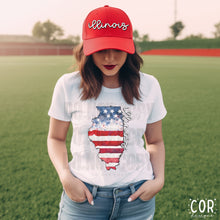 Load image into Gallery viewer, Distressed Flag States (All 50 states available) DTF TRANSFER COR