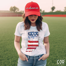 Load image into Gallery viewer, Distressed Flag States (All 50 states available) DTF TRANSFER COR