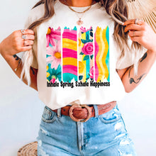 Load image into Gallery viewer, Inhale Spring Exhale Happiness TRANSFER SDD APR