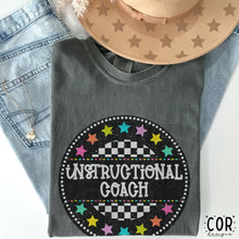 Load image into Gallery viewer, Occupations Colorful Checkered Stars Circle DROPDOWN TRANSFER COR