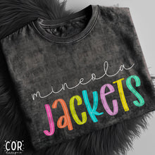 Load image into Gallery viewer, Neon Bright Line Jackets DROPDOWN TRANSFER COR