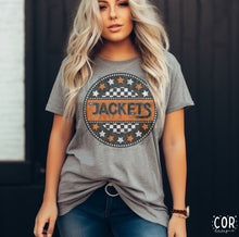 Load image into Gallery viewer, Star Checkered Circle Mascots DROPDOWN TRANSFER COR