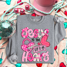 Load image into Gallery viewer, Jesus Is The Key To My Heart TRANSFER SDD