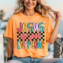 Load image into Gallery viewer, Jesus Is For Everyone Multicolor And Checkered TRANSFER SDD MAR 26